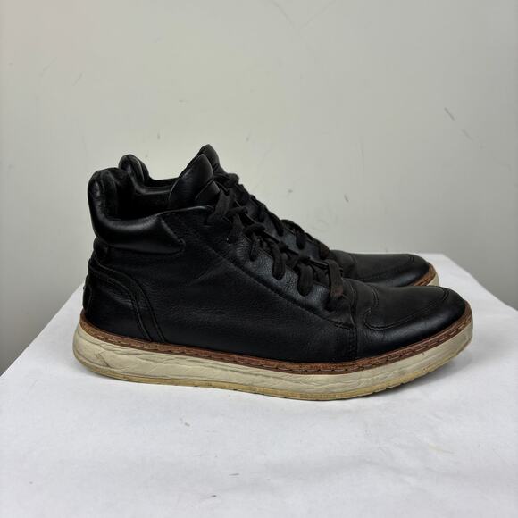 John Varvatos Star USA Leather High Top Sneakers Shoes Men\'s 10M main image 10